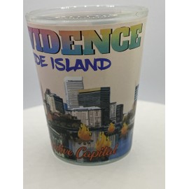 646 PROVIDENCE Rhode Island SHOT GLASS 2 OZ.