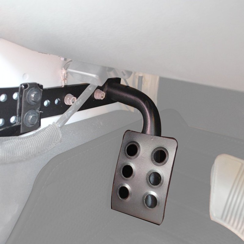 Hooke Road Left Side Dead Pedal Footrest Kick Panel Metal