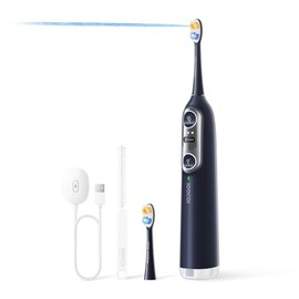 Soocas NEOS II Electric Toothbrush with Water Flosser Combo, Dark Violet