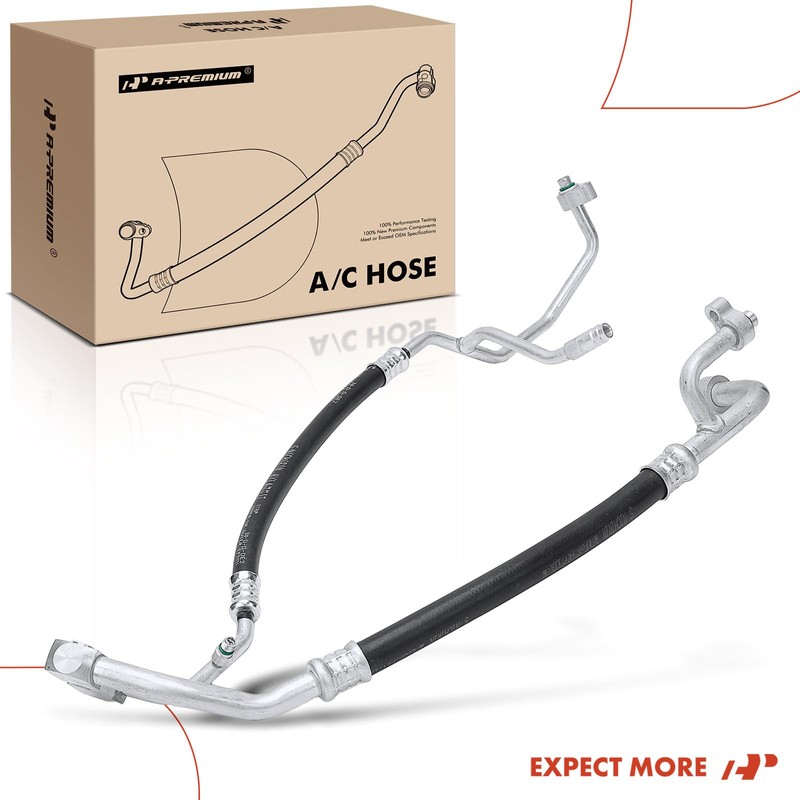 A-Premium A/C Suction and Discharge Line Hose Assembly Compatible with