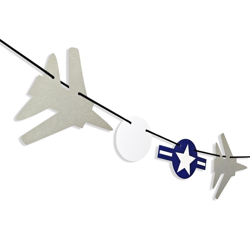 2pcs airplane banner