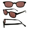 X-KD's Gafas de sol unisex para motociclista (rosa, talla única)