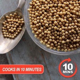 Baron’s Israeli Whole Wheat Couscous Toasted Pasta | 100% Natural Pearled Noodles for Soups, Side Dishes & More | Cooks in 10 Minutes! | Kosher | 2 Pack 21.16oz Jars