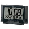 Seiko SQ320K Alarm Clock Digital Radio Black Metallic 3.3 x