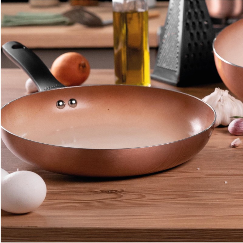 HUDSON Ceramic Nonstick Fry Pan 9.5 Inch Cookware, Pots and