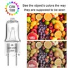 TAIYALOO G8 Halogen Light Bulbs 35W Dimmable 120V G8 Base