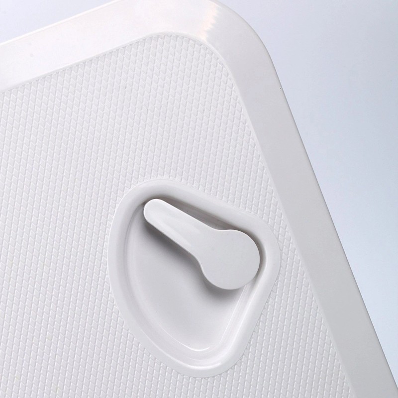 Amarine Made 24" Rectangle Boat Hatch White Inspection Hatch &