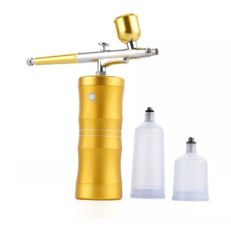 Mini Airbrush Aerógrafo Profesional Juego Multiuso Pintura Pasteles Tatuar