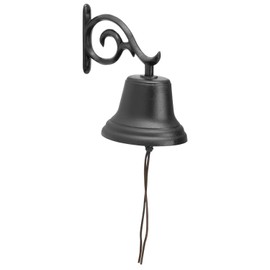 Whitehall Products Decorative Bell, Medium, Black