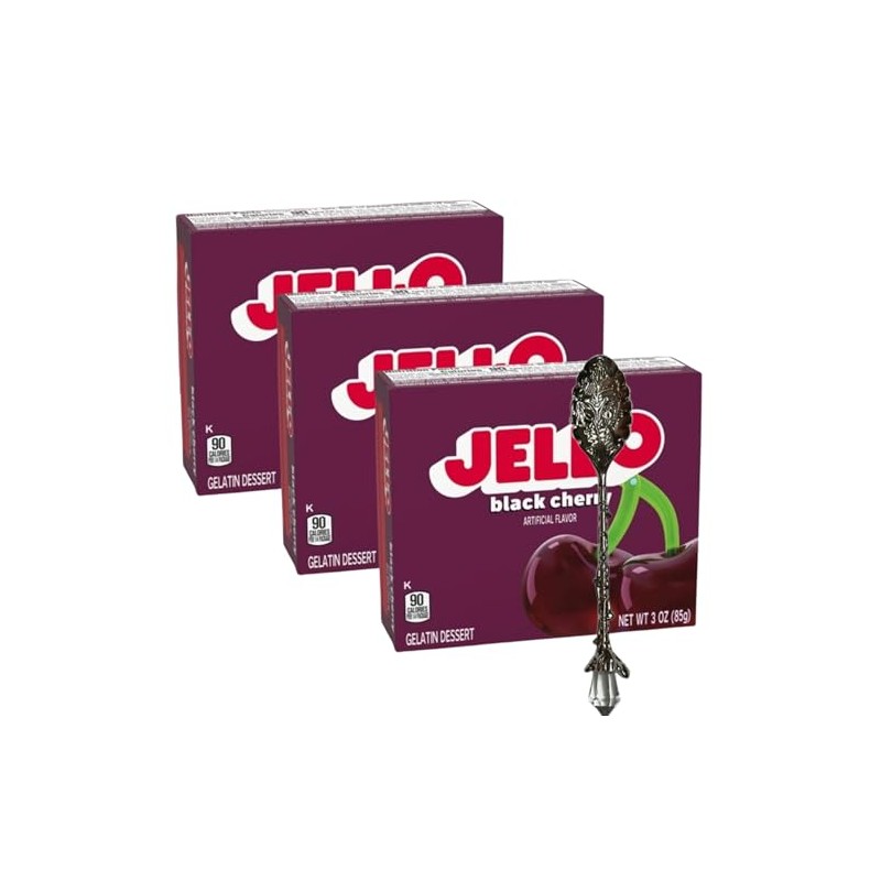 Gelatin Dessert Mix (3-Pack, 3 oz Boxes) with Candy Freezer