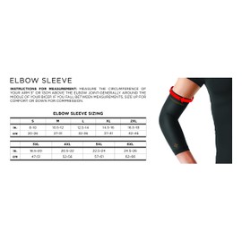 Tommie Copper Elbow Sleeve, Slate Grey, Small