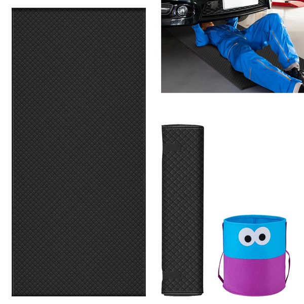 NIUERBIZI Rolling Creeper Mat is Lightweight and Portable,Car Repair Mat