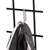 SSWBasics Chrome Display S Hook for Wire Grid - Pack