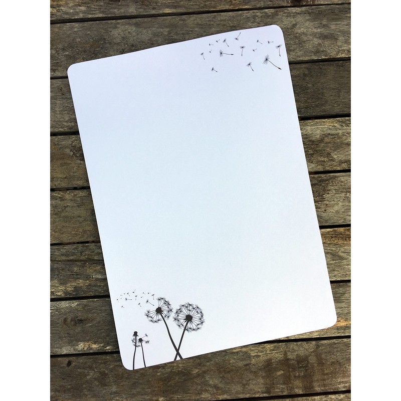 Letter Paper Dandelion DIN A5 I 50 Sheets