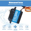 ANNIMOS 35KG Coreless Digital Motor Servo 7.4V High Speed High