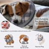 KIKNIN Dog Cone, Inflatable Dog Cone Collar for Small, Medium
