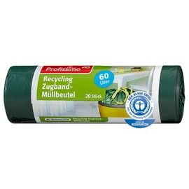 Profissimo Eco refill bag - extremely tear-proof & liquid proof - 60 litres - (20 pieces) - “Blue Angel” certificate