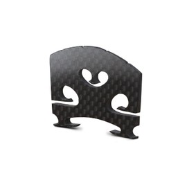 Final Game Master Premium Carbon Fiber 4/4 Violin Bridge – Pre-Cut & Pre-Fitted Enhanced Acoustic Performance, Lightweight & Durable Design for All Violins