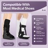 BraceAbility Walking Boot Sock Liners – (1 Pair) Replacement Medical