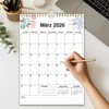 AEYAKA Wall Calendar 2025 Calendar A3 Planner German with Holiday
