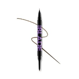 Urban Decay Brow Blade – Lápiz de Cejas, Doble Punta con Tinta y Lápiz Cremoso, Efecto Microblading, Larga Duración, Resistente al Agua, Vegano, Hasta 24 Hrs