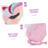 BIUDECO Cute Cartoon Travel Sleep Mask Multi Function Plush Eye