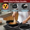 CUSIMAX Double Burner, 1800W Ceramic Electric Hot Plate for Cooking,