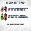 Cestus Deep III Pro, Heavy Duty Extrication Gloves, Level A7