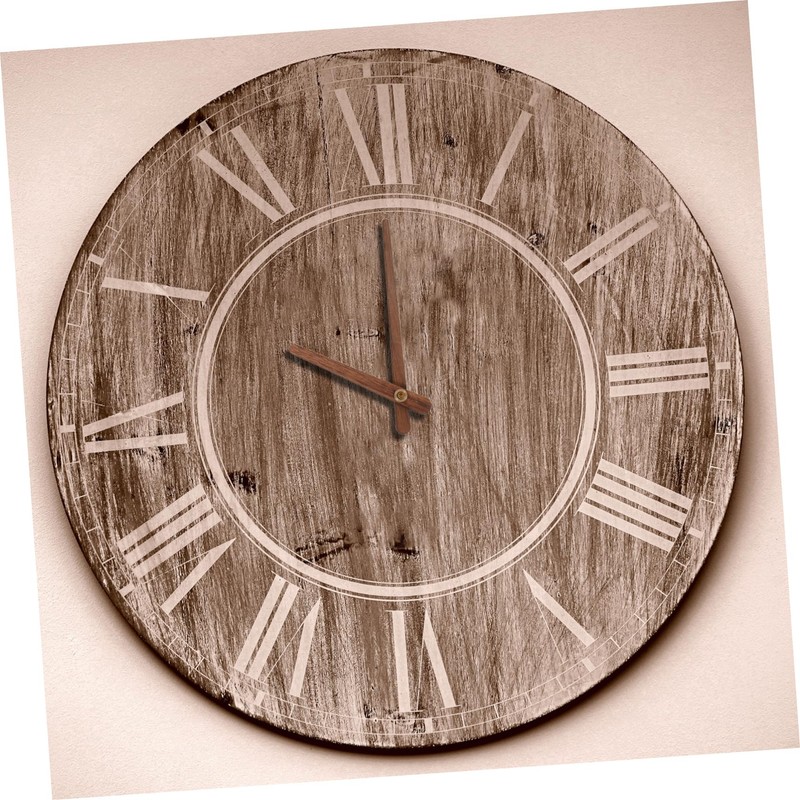 SHINEOFI 1 Set Wooden Clock Hands Elegant Decorative Parts for