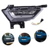 Full LED Front Bumper Fog Daytime Light Assembly Replacement For