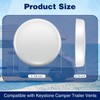 Ceoighe 2 Pack RV Mushroom Vent Cap Compatible with Keystone