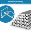 Aurdeayi 8PC Trailer Hitch Pin, Standard 1/4 Inch Hitch Pins,