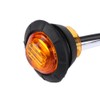 10pcs 3/4in LED Side Marker Light Clearance Lamp with DC