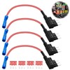 Jawfait 4 Pack Micro 3 Fuse Tap, Add a Circuit