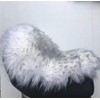 Alaska Leather Medium Sheepskin Buttpad® - Motorcycle Seat Pad (Long