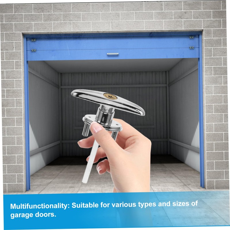COHEALI 1Set Handle Lock Kit for Garage Doors High Security