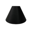Royal Designs, Inc. Coolie Empire Hardback Lamp Shade, HB-607-12BLK, Black,