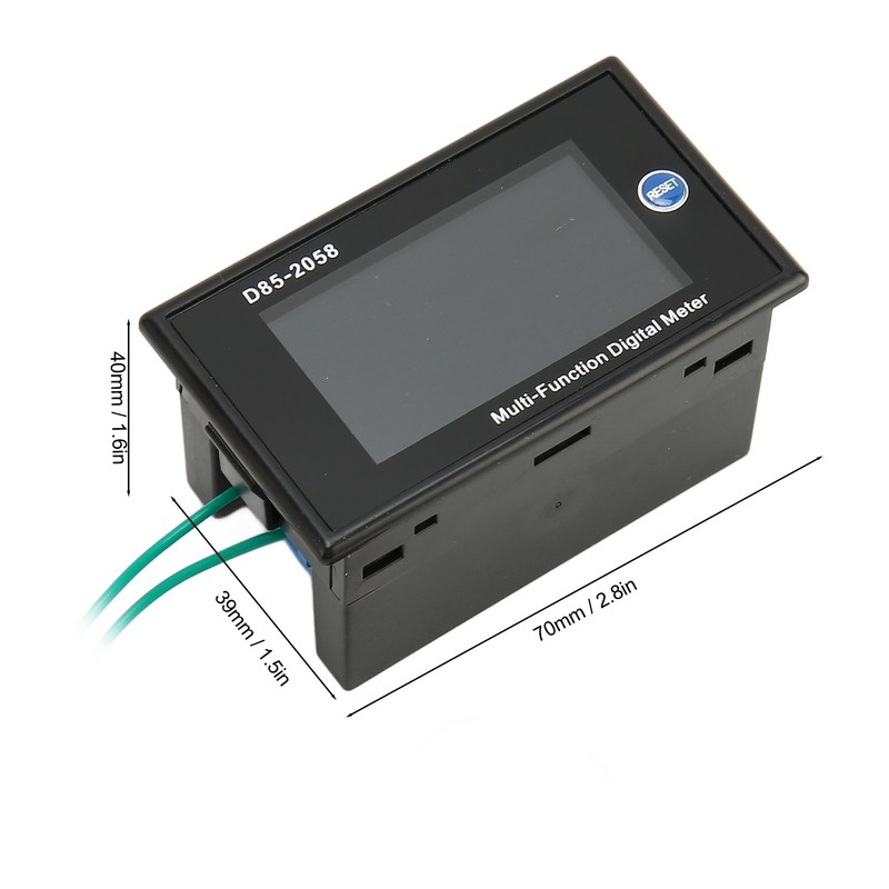 AC Meter Single Phase LCD Digital AC Panel Meter Voltage
