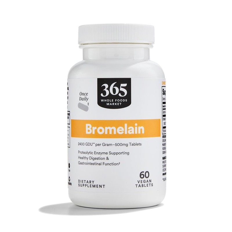 Whole Foods Market, Bromelain, 60 CT
