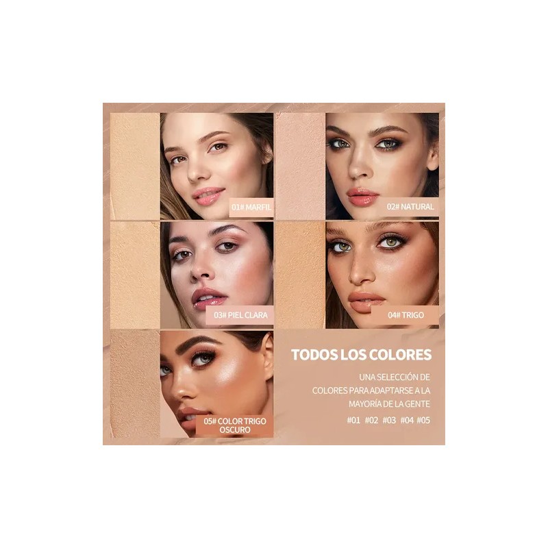 Corrector 2 En 1, Para Un Acabado De Maquillaje Perfecto