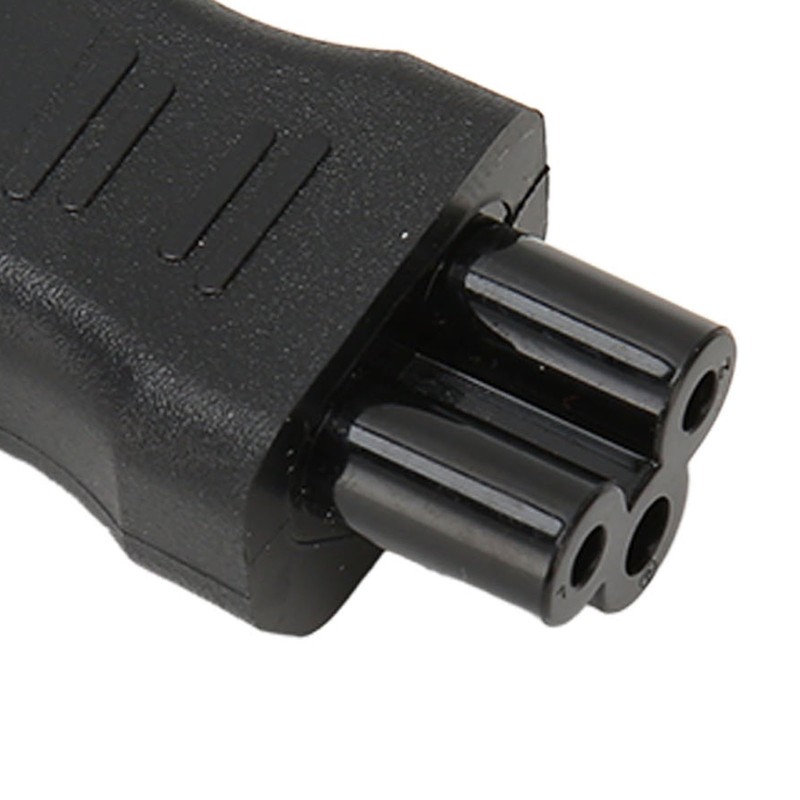 5 Pcs IEC320 C6 to IEC320 C5 Power Adapter Computer