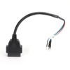 16PIN Cable Test Adapter Connector for Automobile Motorcycle Universal OBD