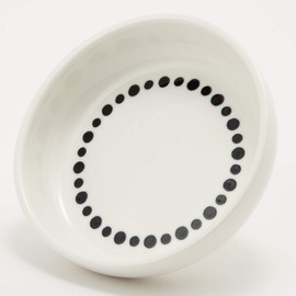 TAMAKI T-786420 Small Plate Dot Circle Dot 4.7 x 1.1 inches (11.9 x 2.8 cm)