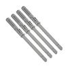 sourcing map 4 Pcs Floating Shelf Brackets, Metal Hidden Shelf