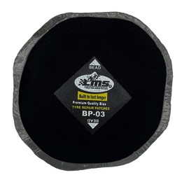 LMS Heavy Duty Reinforced Bias Tire Repair Patches BP-03 (4-1/4"x4-1/4)