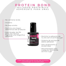 Protein Bond Sellador Uñas Acrilico O Gel By Organic Nails