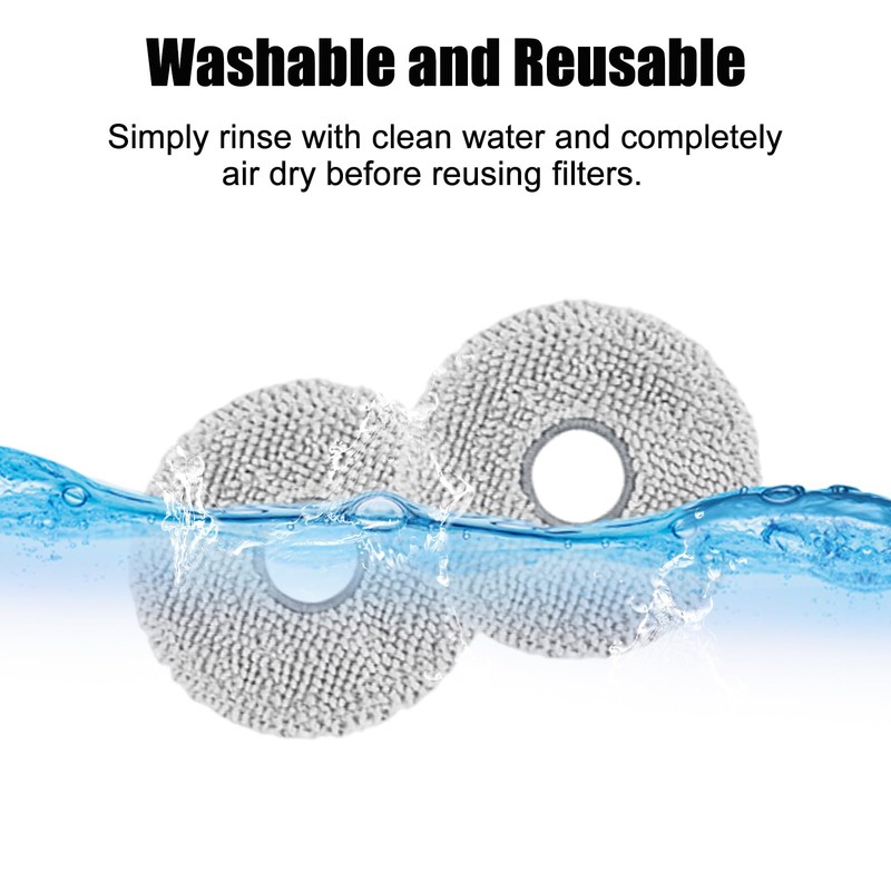 12 Pack Mop Pads and Dust Bag for Ecovacs Debot
