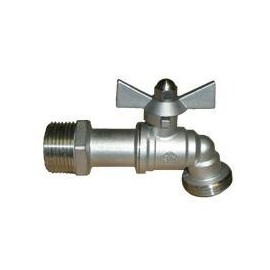 304 Stainless Steel 1/4 Turn Ball Hose Bib 3/4"