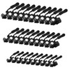 30PCS detachable zipper pull heads,Zipper Sliders Replacement universal zipper repairer,