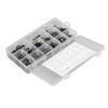 170PCS Set Drain Plug Gasket 10 Sizes Rubber and Metal